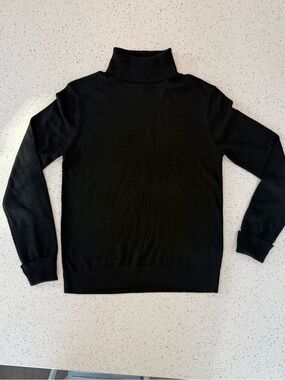 Magaschoni Black Turtleneck Sweater